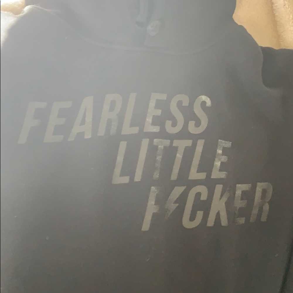 Fearless little f*clear hoodie by girrlscout